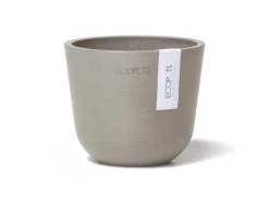 Pflanztopf Oslo Mini Braungrau 11,5 cm x 10 cm*Ecopots Clearance