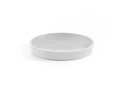 Ecopots Hydrokultur|Untersetzer Amsterdam Weiss Ø 18 cm