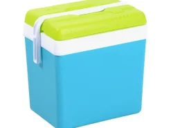Kühlboxen|EDA Kühlbox Promotion Blau-Grün 24 Liter 26,5x35,5x40 cm