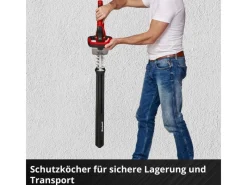 Einhell Heckenscheren|Akku-Heckenschere GC-CH 1855/1 Li Kit 1 x 2,5 Ah Rot-Schwarz
