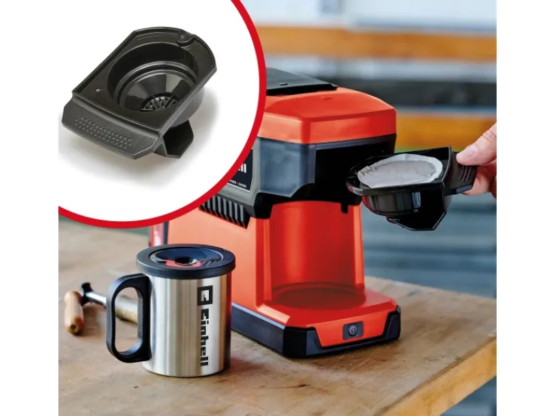 Einhell Campingzubehör|Akku-Kaffeemaschine TE-CF 18 Solo