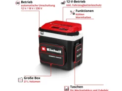 Akku-Kühlbox TE-COL 18/27 Li-Solo*Einhell Sale