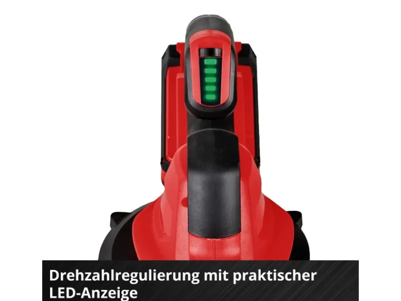 Einhell Laubbläser|Akku-Laubbläser GE-UB 18/250 Li E 1 x 4 Ah Rot-Schwarz