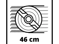 Einhell Rasenmäher|Benzin-Rasenmäher GC-PM 46/5 S