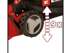 Einhell Rasenmäher|Benzin-Rasenmäher GC-PM 46/5 S