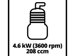 Einhell Wasserpumpe|Benzin-Wasserpumpe GE-PW 46