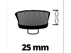 Bürste Ultra 95/25 für Akku-Oberflächenbürste Picobella 18/90*Einhell
