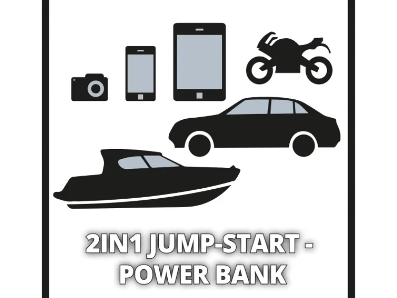 Power Bank Jump-Start CE-JS 8*Einhell Hot