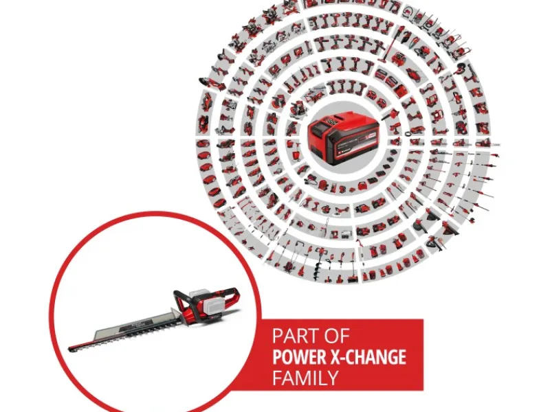 Power X-Change Akku-Heckenschere GE-CH 36/65 Li-Solo*Einhell Clearance