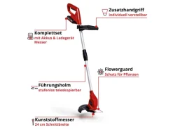 Einhell Rasentrimmer|Power X-Change Akku-Rasentrimmer GC-CT 18/24 Li mit 2 Ah-Akku