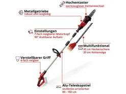 Einhell Gartenscheren|Kettensägen|Power X-Change Akku-Multifunktionswerkzeug GE-HC 18 Li T Solo