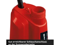 Einhell Wasserpumpe|Brunnenpumpe|Power X-Change Akku-Klarwasserpumpe GE-PP 18 RB Li - Solo