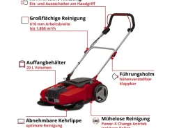 Power X-Change Akku-Kehrmaschine TE-SW 18/610 Li Solo*Einhell Best