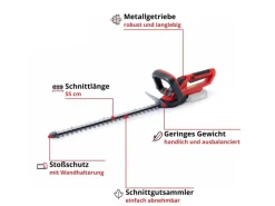 Einhell Heckenscheren|Power X-Change Akku-Heckenschere GC-CH 1855/1 Li Solo