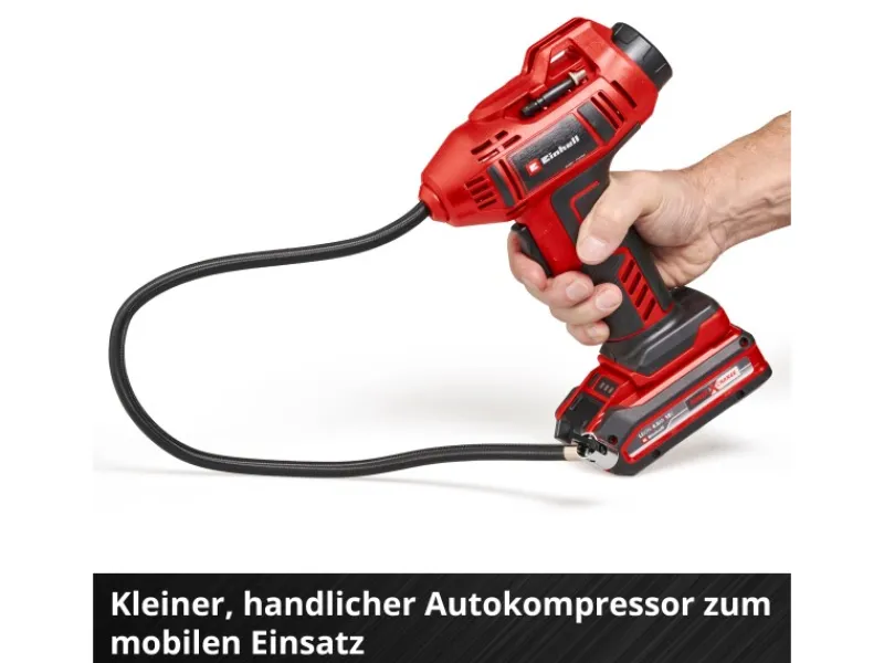 Einhell Campingzubehör|Power X-Change Akku-Autokompressor CE-CC 18 Li-Solo