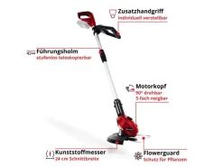 Einhell Rasentrimmer|Freischneider|Power-X-Change Akku-Rasentrimmer GE-CT 18 Li Solo