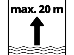 Einhell Wasserpumpe|Brunnenpumpe|Regenfasspumpe GE-PP 5555 RB-A