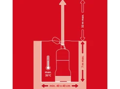 Einhell Wasserpumpe|Brunnenpumpe|Tauchdruckpumpe GC-DW 900 N Fördermenge 6.000 l/h
