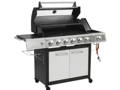EL Fuego Gasgrills|Edelstahl-Gasgrill Long Beach ca. 161 x 121 x 59,5 cm