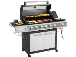 EL Fuego Gasgrills|Edelstahl-Gasgrill Long Beach ca. 161 x 121 x 59,5 cm