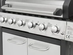 EL Fuego Gasgrills|Edelstahl-Gasgrill Long Beach ca. 161 x 121 x 59,5 cm