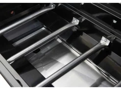 Gasgrill Bellevue 5 Brenner mit Seiten- und Infrarotbrenner Silber*EL Fuego Discount