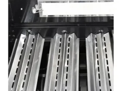 Gasgrill Bellevue 5 Brenner mit Seiten- und Infrarotbrenner Silber*EL Fuego Discount