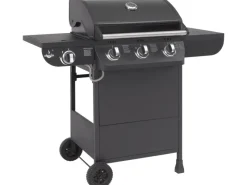 Gasgrill Columbus 3-Brenner + Seitenkocher ca. 117,5 x 107,5 x 58,5 cm*EL Fuego Clearance