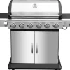 EL Fuego Gasgrills|Gasgrill Deluxe 6 Brenner Edelstahl