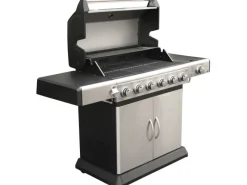 EL Fuego Gasgrills|Gasgrill Deluxe 6 Brenner Edelstahl
