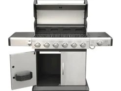 EL Fuego Gasgrills|Gasgrill Deluxe 6 Brenner Edelstahl