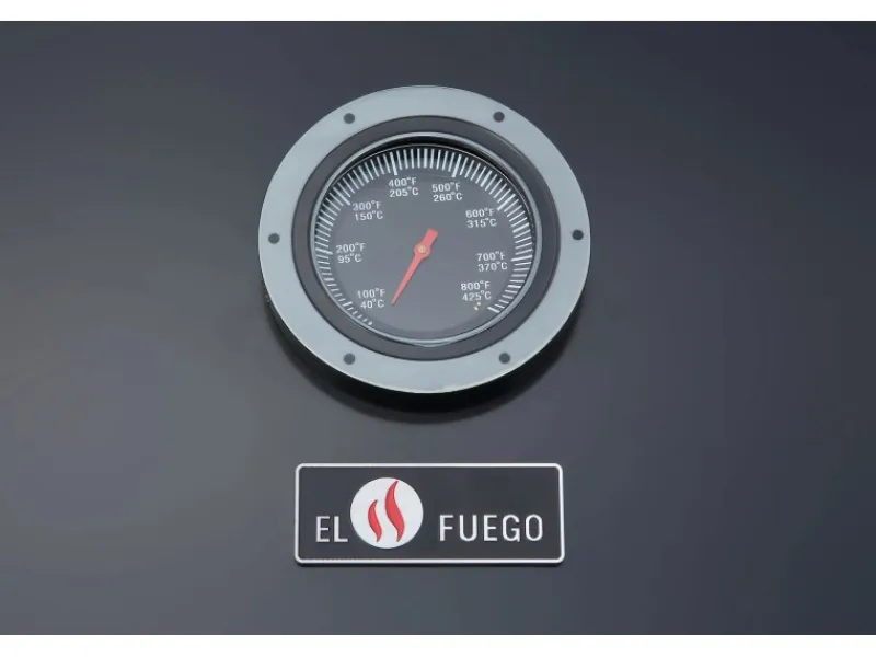 Gasgrill Houston 3+1 ca. 110 x 112 x 56,5 cm*EL Fuego Hot