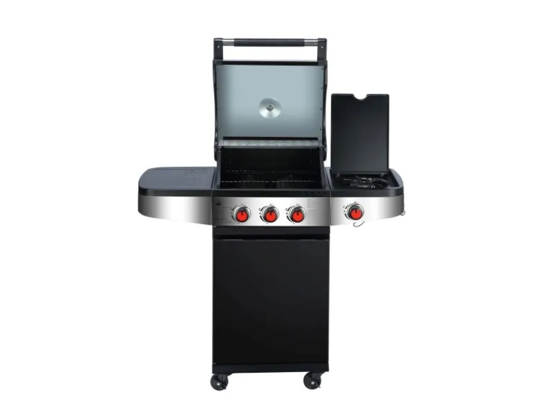 Gasgrill Houston 3+1 ca. 110 x 112 x 56,5 cm*EL Fuego Hot