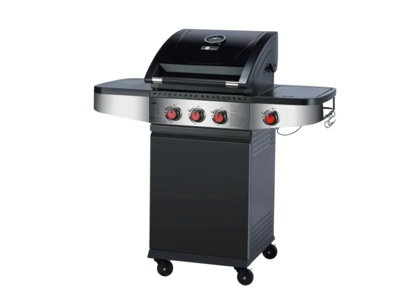 Gasgrill Houston 3+1 ca. 110 x 112 x 56,5 cm*EL Fuego Hot