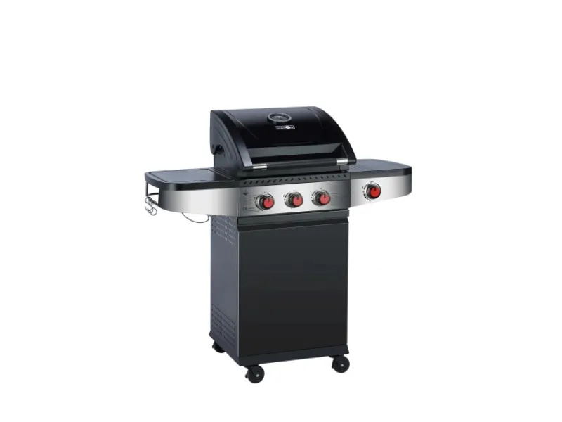 Gasgrill Houston 3+1 ca. 110 x 112 x 56,5 cm*EL Fuego Hot