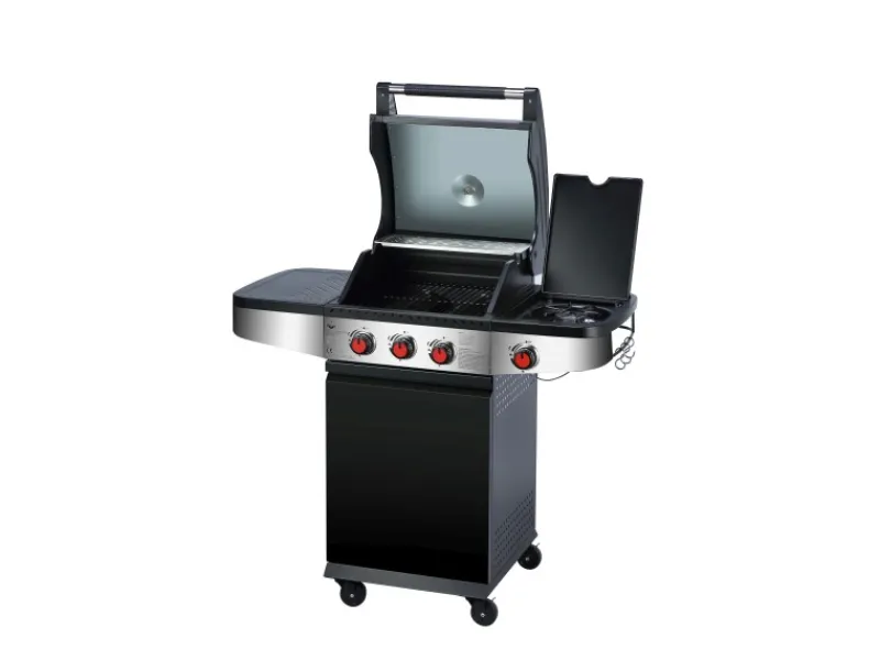 Gasgrill Houston 3+1 ca. 110 x 112 x 56,5 cm*EL Fuego Hot