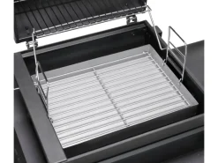 EL Fuego Smoker|Kombigrills|Gas-Kohle-Kombigrill 3in1 Sierra 3 Brenner und Seitenbrenner Schwarz