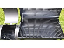 EL Fuego Smoker|Holzkohlegrills|Holzkohlegrill Smoker Dakota mit zwei Grillflächen