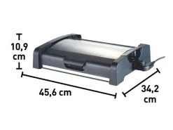 Tischgrills|Elektrogrills|Elektro-Tischgrill Ottawa 45,6 cm x 34,2 cm x 10,9 cm