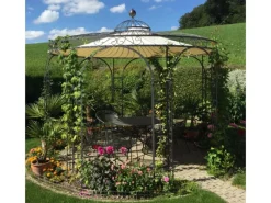 Gartenlauben|Eleo Pavillon Metall Florenz Pulverbeschichtet