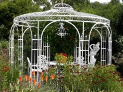 Eleo Pavillon Metall Florenz Pulverbeschichtet* Discount