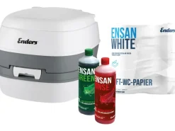 Enders Campingzubehör|®  Campingtoiletten Starter-Set WC Comfort Green