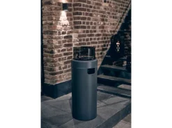 Enders Feuerschalen|® Feuerstelle Nova LED L Taupe-Gold