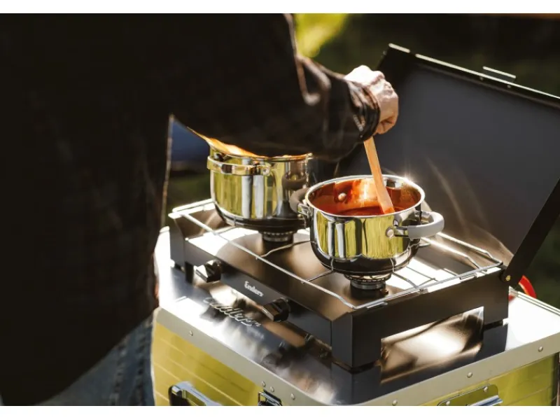 Enders Campingzubehör|® Gas-Campingkocher Dalgety Black 2