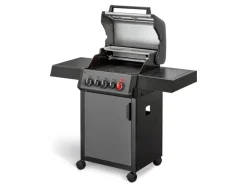 Gasgrill Hyde 3 Sikr Turbo mit 3 Brennern und Seitenkocher*Enders