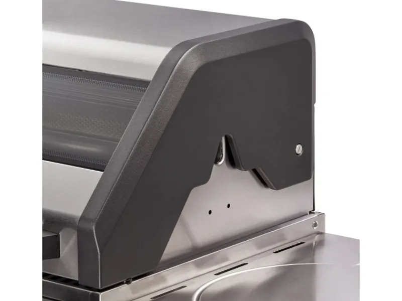 Enders Gasgrills|Gasgrill Kanasas II Pro 4 SIK Profi Turbo 4 Brenner & Seitenkocher Silber