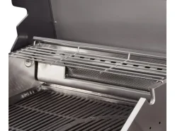 Enders Gasgrills|Gasgrill Kanasas II Pro 4 SIK Profi Turbo 4 Brenner & Seitenkocher Silber