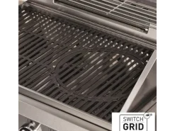 Enders Gasgrills|Gasgrill Kanasas II Pro 4 SIK Profi Turbo 4 Brenner & Seitenkocher Silber