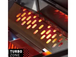 Enders Gasgrills|Gasgrill Kanasas II Pro 4 SIK Profi Turbo 4 Brenner & Seitenkocher Silber