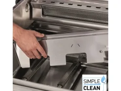 Enders Gasgrills|Gasgrill Kanasas II Pro 4 SIK Profi Turbo 4 Brenner & Seitenkocher Silber